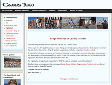 Tablet Screenshot of canariastango.net